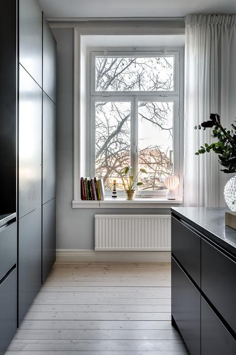 Ventanas de hierro, perfectas para separar ambientes. 09