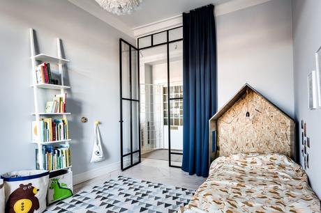 Ventanas de hierro, perfectas para separar ambientes. 10