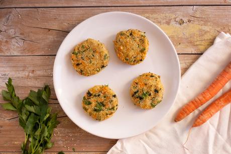 Receta. Hamburguesas de quinoa