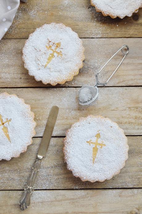 Tartaletas de almendra (Tarta de Santiago)