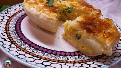 Tortilla con hojaldre Tortilla con hojaldre