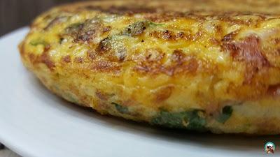 Tortilla con hojaldre Tortilla con hojaldre