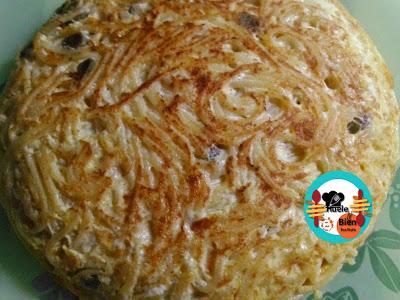 Tortilla con hojaldre Tortilla con hojaldre