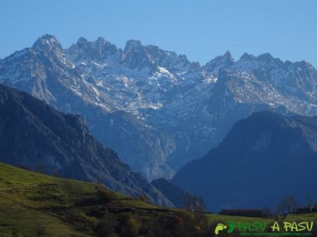 Picos de Europa desde Pen, en Amieva