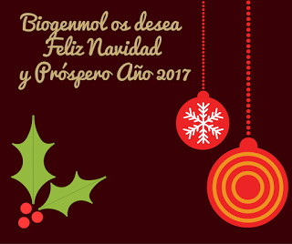 Biogenmol os desea Feliz Navidad y Próspero 2017