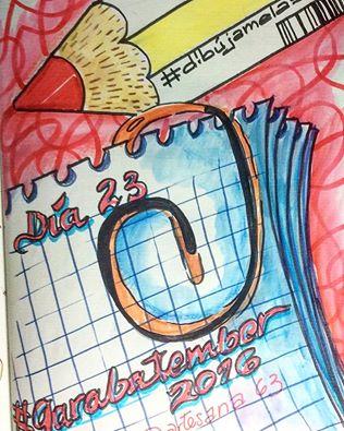 #garabatember2016  Día 23 #dibújamelas