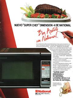 REVISTA PAULA: MICROONDAS SUPER CHEF. REVISTA PAULA: MICROONDAS SUPER CHEF.