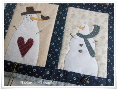 PANEL DE NAVIDAD diseño de Els Feteris y paños de cocina navideños.