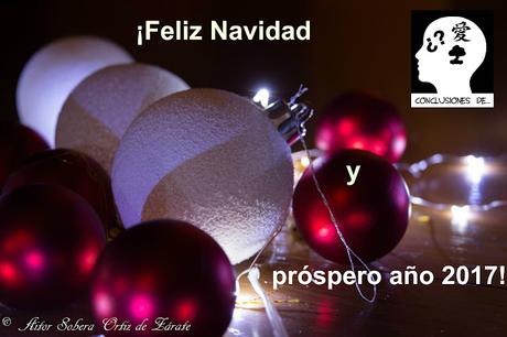 ¡Feliz navidad y próspero año 2017!