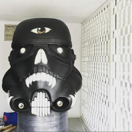 MÉXICO EN CASCOS DE STORMTROOPERS MÉXICO EN CASCOS DE STORMTROOPERS