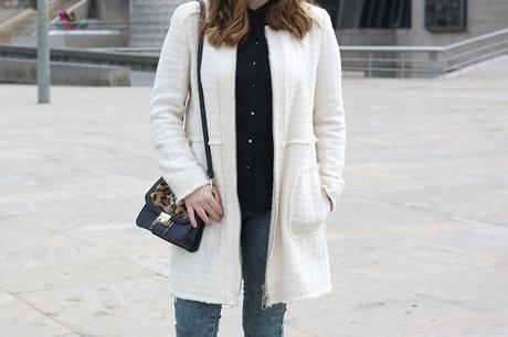 Cómo llevar un abrigo blanco Cómo llevar un abrigo blanco