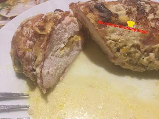 PECHUGA RELLENA DE QUESO Y NUECES PECHUGA RELLENA DE QUESO Y NUECES