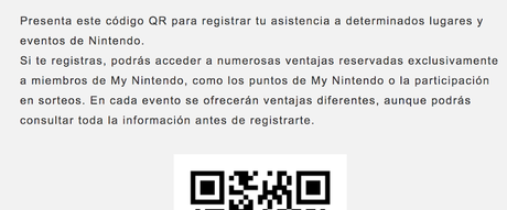 My Nintendo añade un código QR para registrarte en eventos y ganar premios My Nintendo añade un código QR para registrarte en eventos y ganar premios