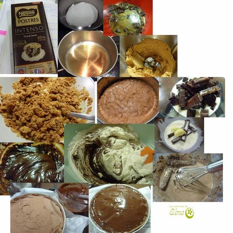 Tarta de trufa de chocolate Tarta de trufa de chocolate