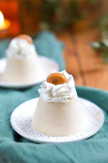 Panna cotta de caramelos toffe