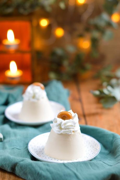 Panna cotta de caramelos toffe