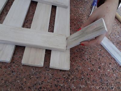 DIY Trineo navideño de madera