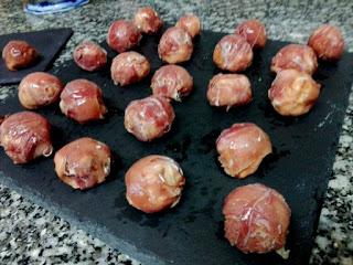 Bombones de jamón