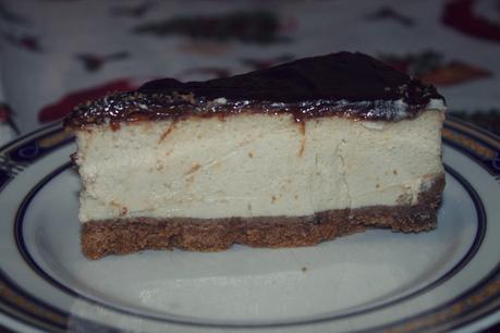 CHEESECAKE DE SPECULOOS CON DULCE DE LECHE