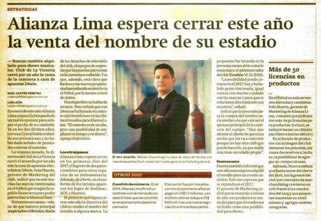 2017 Alianza Lima: cambian de nombre “Estadio Alejandro Villanueva a Estadio AOC Alejandro Villanueva” 2017 Alianza Lima: cambian de nombre “Estadio Alejandro Villanueva a Estadio AOC Alejandro Villanueva”