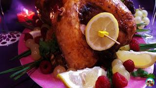 Pavo asado con uvas Pavo asado con uvas