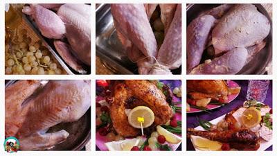 Pavo asado con uvas Pavo asado con uvas