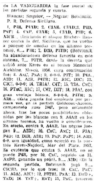 Los Mundiales de Torán - Botvinnik vs Smyslov 1957 (3)