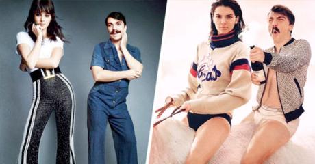 Se photoshopea junto a Kendall Jenner en todas sus fotos y el resultado es muy divertido Se photoshopea junto a Kendall Jenner en todas sus fotos y el resultado es muy divertido