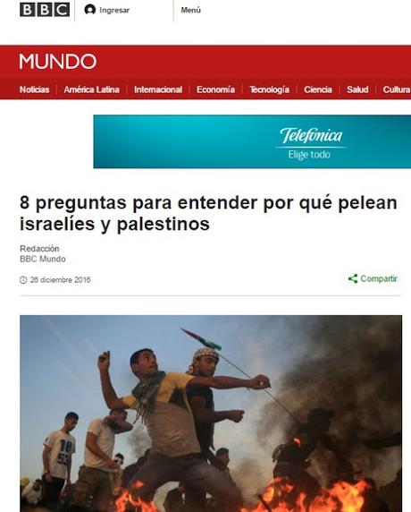 EL CONFLICTO ÁRABE-ISRAELÍ, UN RESUMEN DEL CONFLICTO EN BBC MUNDO