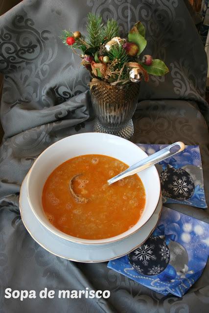 Sopa de marisco