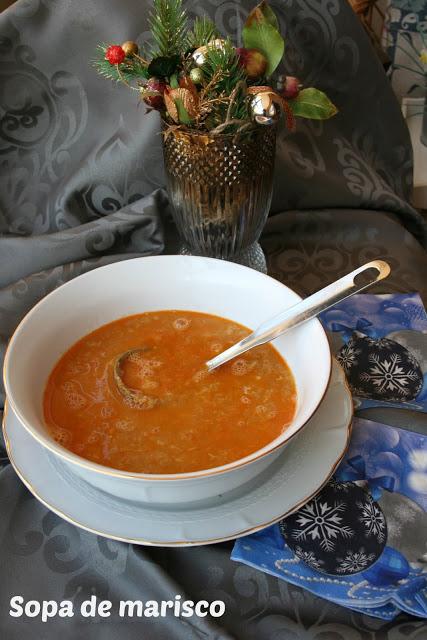 Sopa de marisco