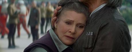 Esto es que pasará con el personaje de la Princesa Leia tras la repentina muerte de Carrie Fisher