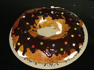 ROSCÓN DE REYES DE CHOCOLATE