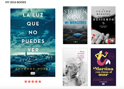 Mis libros del 2016