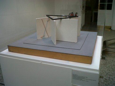 Mary Martin. Maqueta para Volver… con Diango Hernández y Simon Starling.