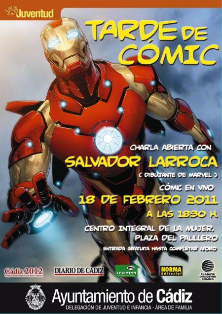 Tarde de cómic con Salvador Larroca