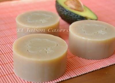 Jabones naturales de Aguacate Fresco Jabones artesanales caseros con aguacate fresco