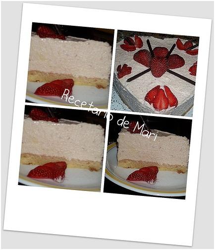 BAVAROISSE DE FRESAS BAVAROISSE DE FRESAS