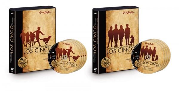 Salen en DVD Las fantásticas aventuras de los Cinco, de Enid Blyton