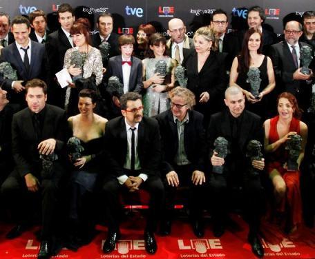 Lista de galardonados con los Premios Goya 2011