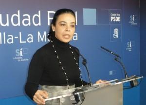 Rosa Romero oculta información a la oposición Pilar Zamora, portavoz del Grupo Municipal Socialista