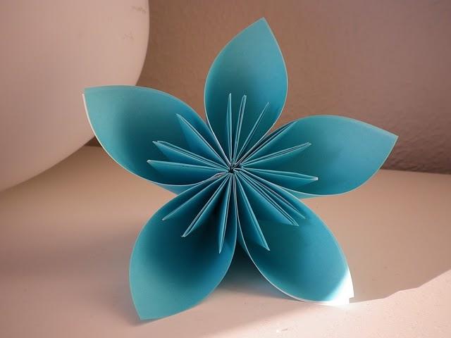 Kabana, flores de origami