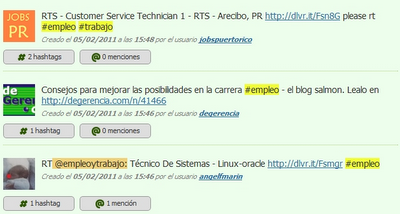 TagEmpleo (#empleo) - La web Española para Buscar trabajo en Twitter TagEmpleo (#empleo) - La web Española para Buscar trabajo en Twitter