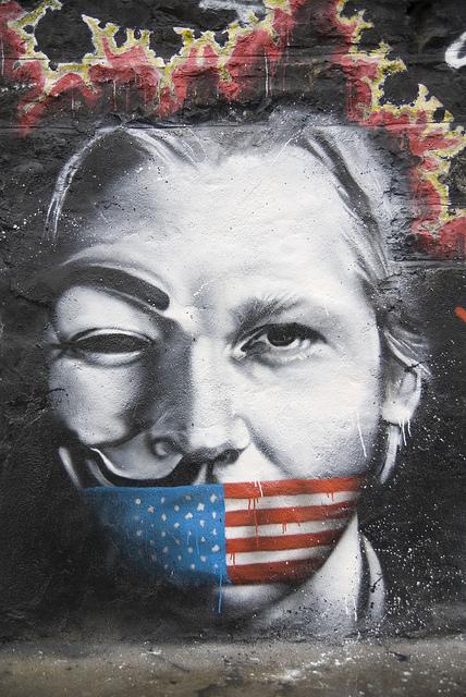 Julian Assange as Guy Fawkes Julian Assange as Guy Fawkes
