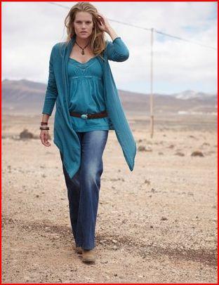 bootcut Los vaqueros y sus formas