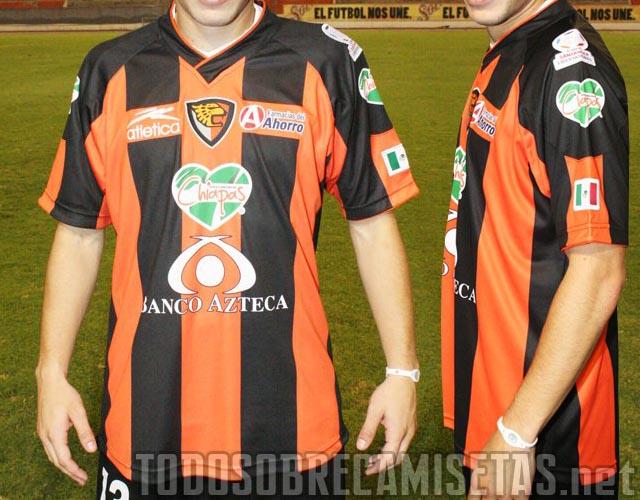 Camiseta de Jaguares de Chiapas para Copa Libertadores 2011