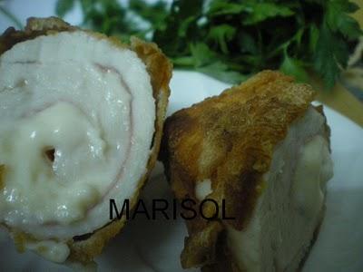 Pechugas rellenas con jamon Espuña Pechugas rellenas con jamon Espuña