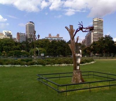 Parque con esculturas Parque con esculturas