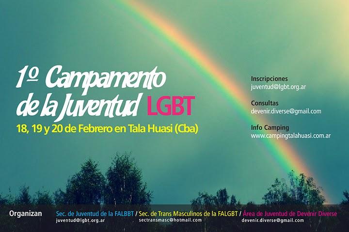 Organizan campamento LGTB en Argentina