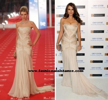 Elige el look: Natasha Yavorenko o Liz Hurley, de Roberto Cavalli